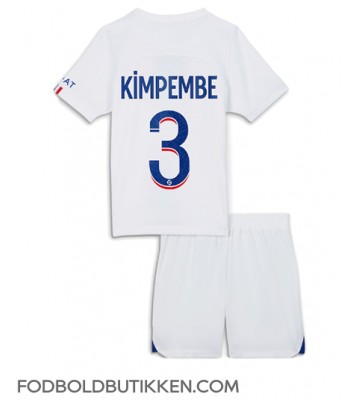 Paris Saint-Germain Presnel Kimpembe #3 Tredjetrøje Børn 2022-23 Kortærmet (+ Korte bukser)